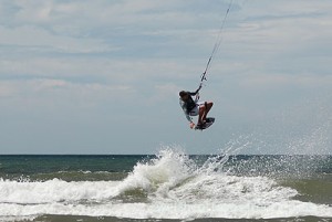 Kitesurfing and Windsurfing are popular sports in Newport Bay